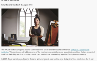GPADD event in RACGP news