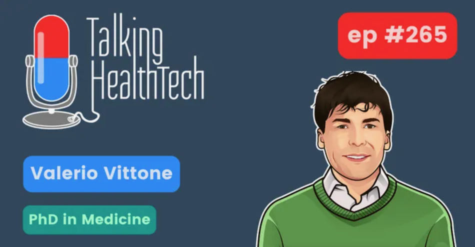 Dr Valerio Vittone talking healthtech Dr Valerio Vittone talking healthtech